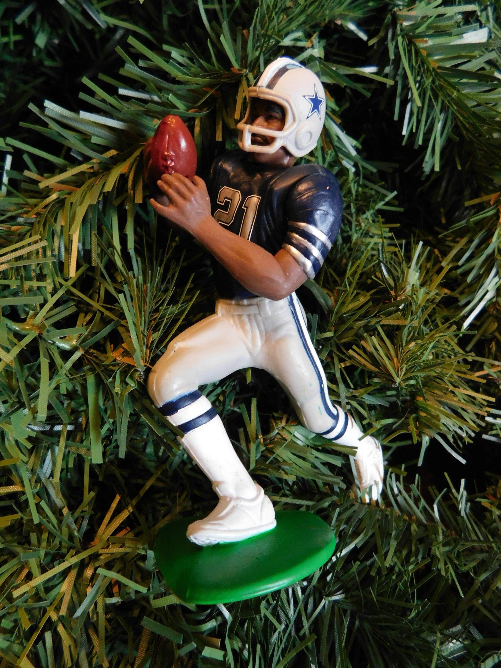 Deion Sanders DALLAS COWBOYS Christmas Tree Ornament NFL football Unique Gift Idea