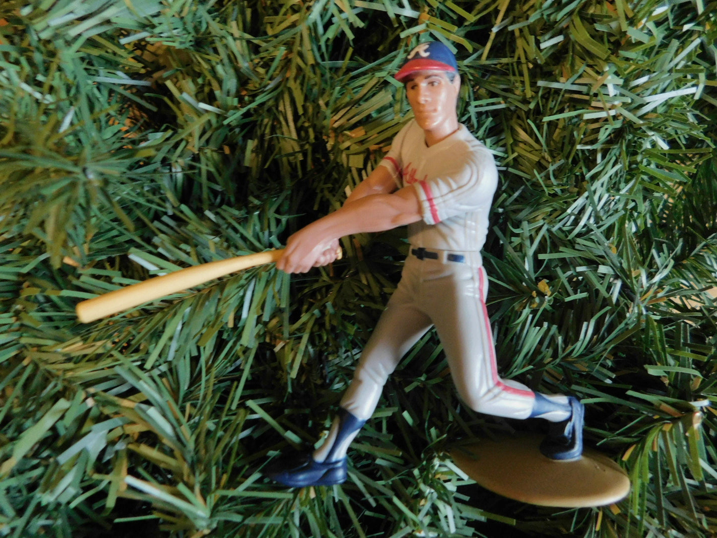 ATLANTA BRAVES Ornaments Christmas tree decoration Warren Spahn John Smoltz Dave Justice Tom Glavine baseball xmas figure unique gift idea