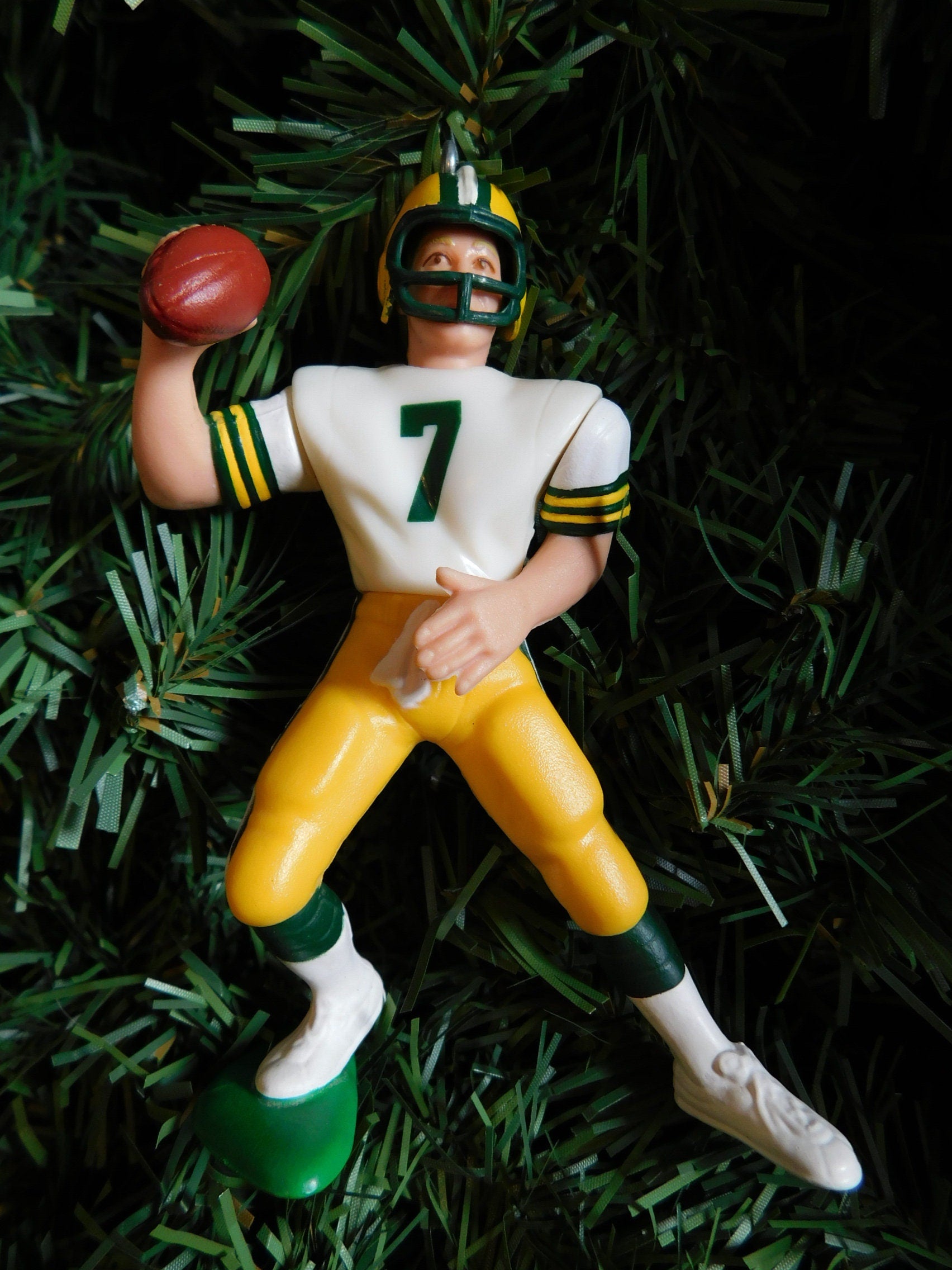 GREEN BAY PACKERS Ornaments Christmas tree decoration Robert Brooks-Dorsey Levens-Mark Chmura xmas nfl football unique gift idea