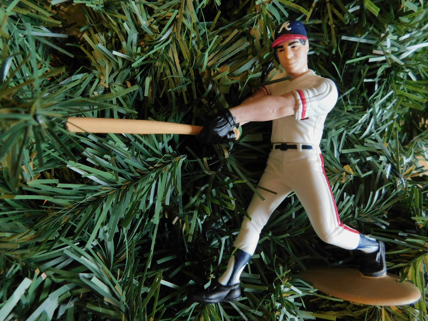 ATLANTA BRAVES Ornaments Christmas tree decoration John Smoltz Dave Justice Tom Glavine Javy Lopez baseball Xmas figure unique gift idea