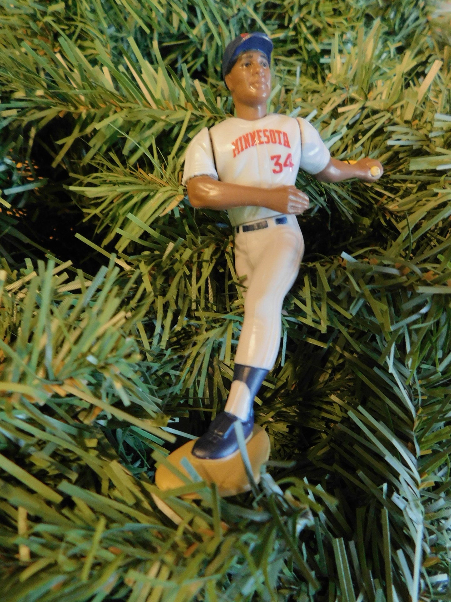 MINNESOTA TWINS Ornament Rod Carew/Kirby Puckett/Harmon Killebrew/Chuck Knoblauch Christmas tree decoration MLB unique gift idea