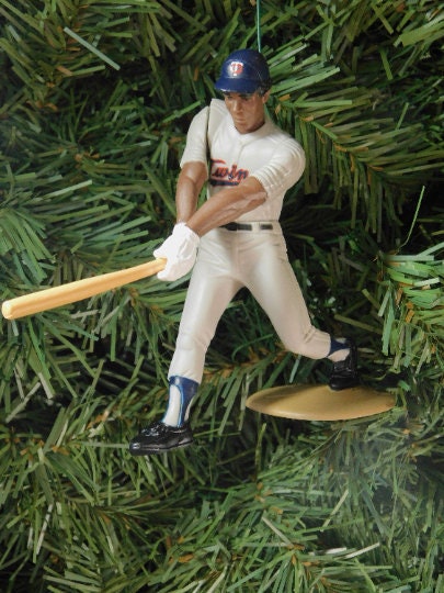 MINNESOTA TWINS Ornament Rod Carew/Kirby Puckett/Harmon Killebrew/Chuck Knoblauch Christmas tree decoration MLB unique gift idea