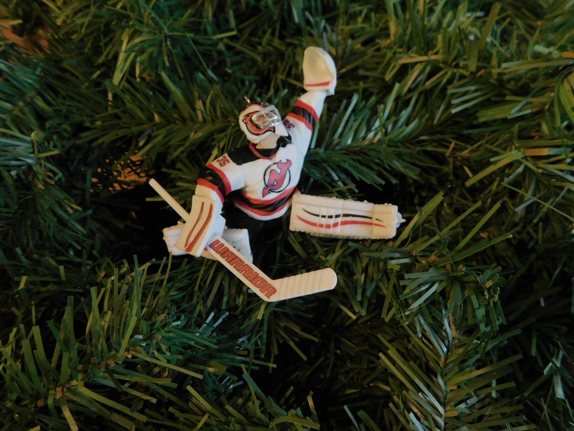 NEW JERSEY DEVILS Ornament Martin Brodeur Scott Stevens Stephane Richer Cory Schneider nhl hockey unique Christmas gift