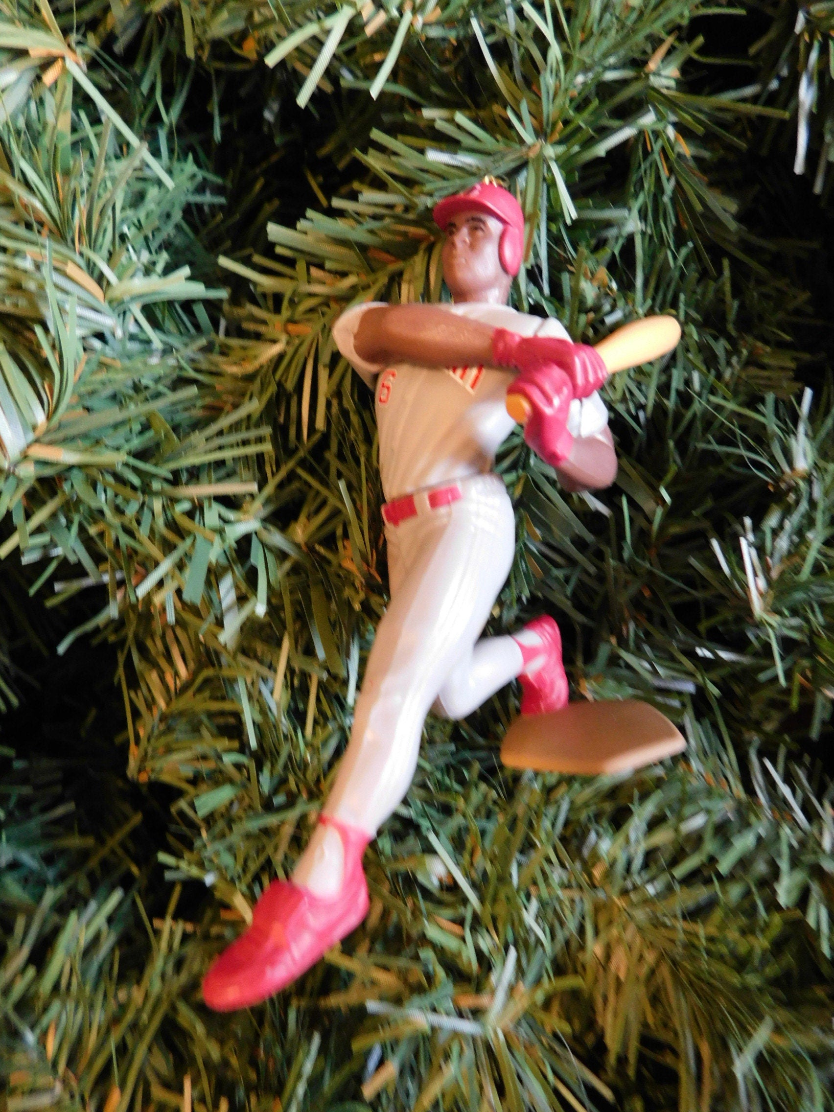 Barry Larkin CINCINNATI REDS ornament Christmas tree decoration MLB baseball xmas figure unique gift