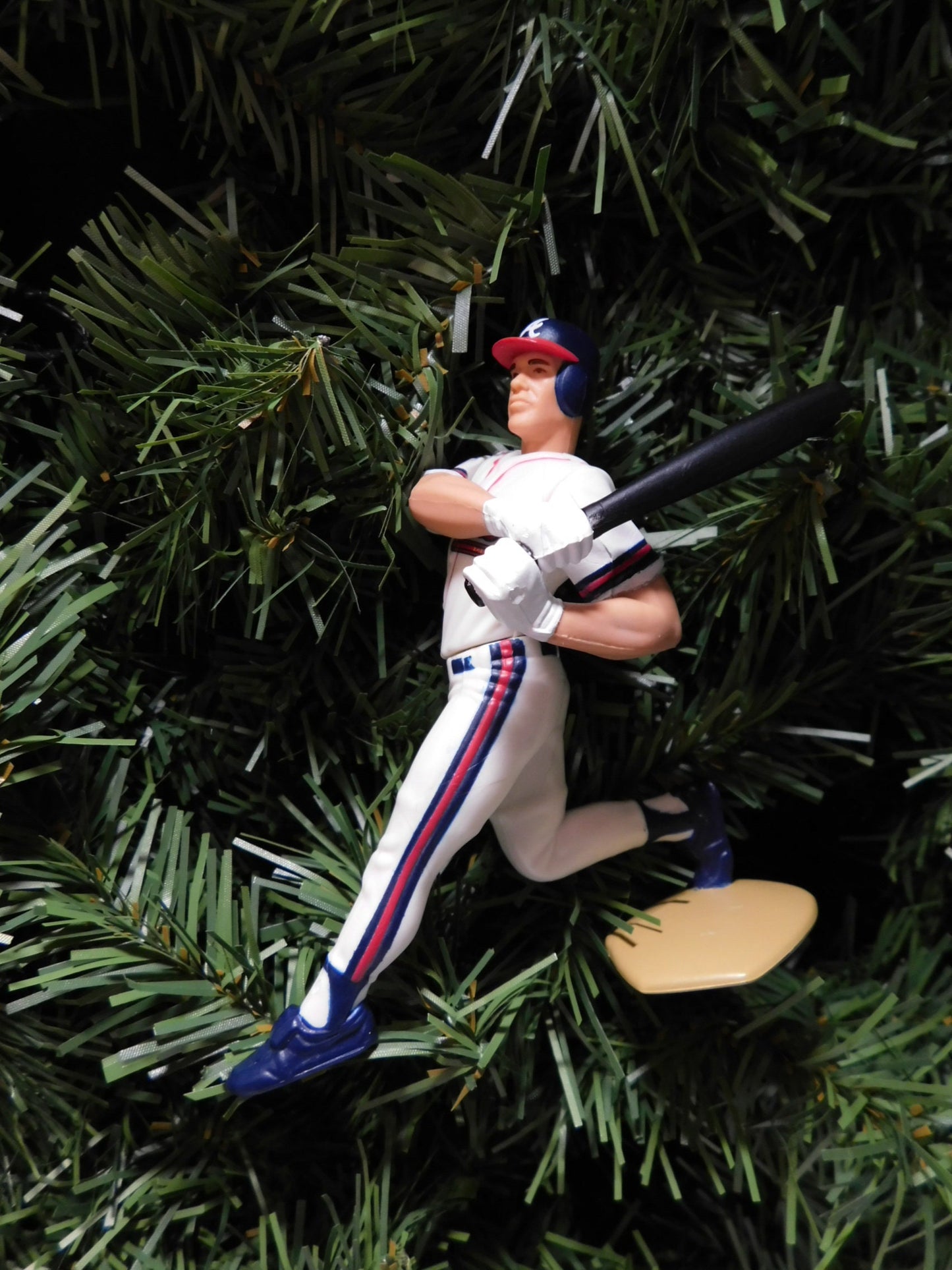 ATLANTA BRAVES Ornaments Christmas tree decoration John Smoltz Dave Justice Tom Glavine Javy Lopez baseball Xmas figure unique gift idea