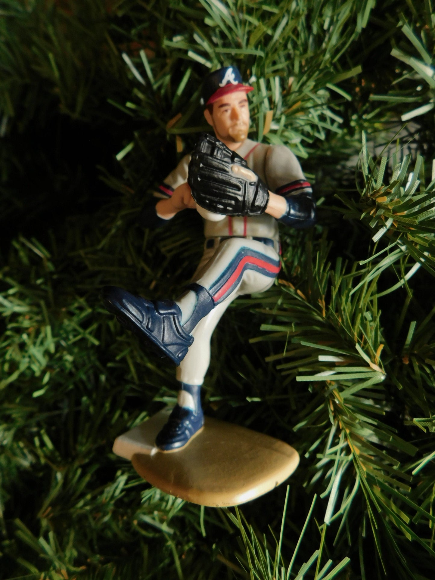 ATLANTA BRAVES Ornaments Christmas tree decoration John Smoltz Dave Justice Tom Glavine Javy Lopez baseball Xmas figure unique gift idea