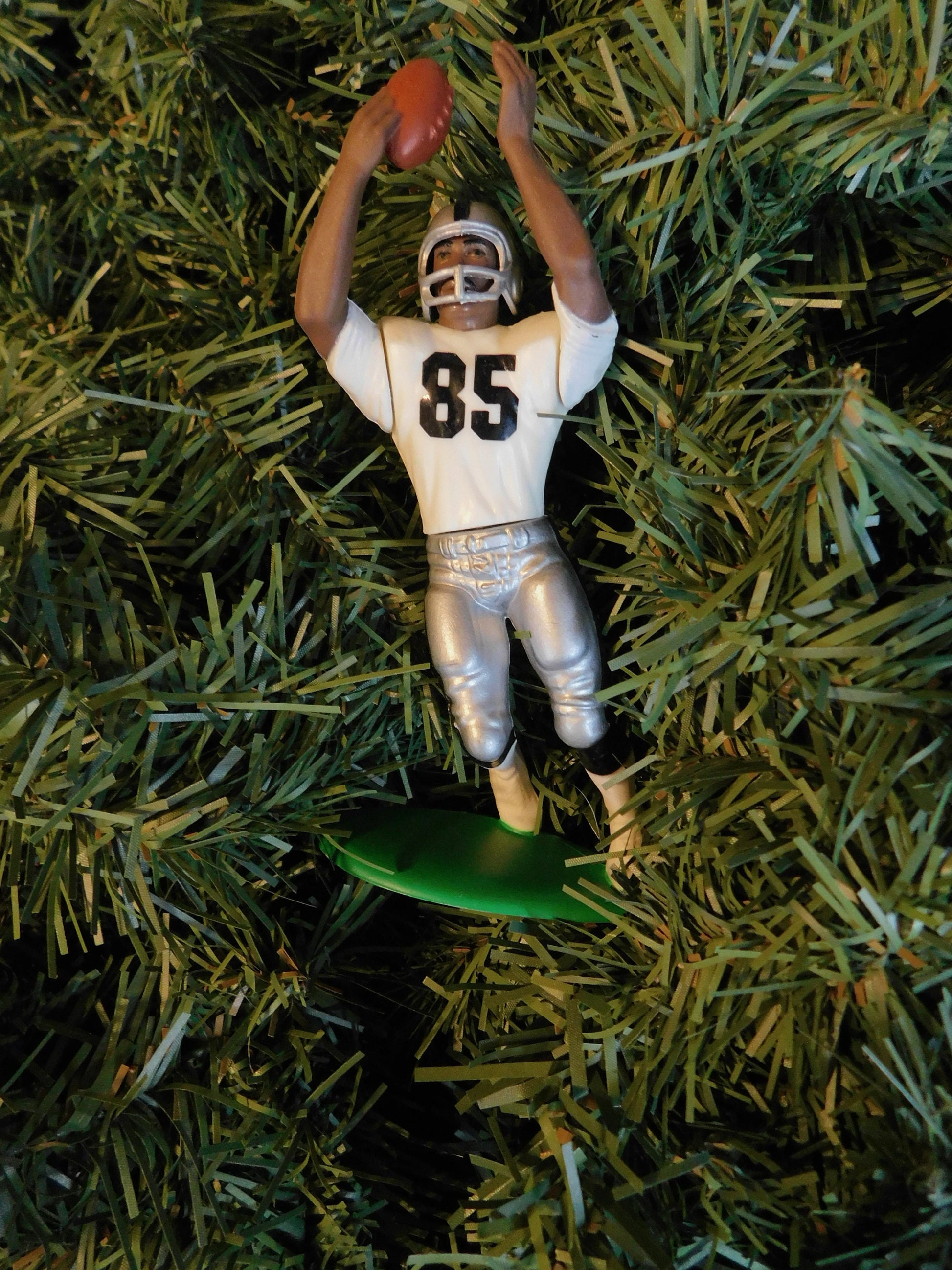 Tim Brown OAKLAND/ Los Angeles RAIDERS Christmas tree ornament xmas NFL football figure unique gift idea