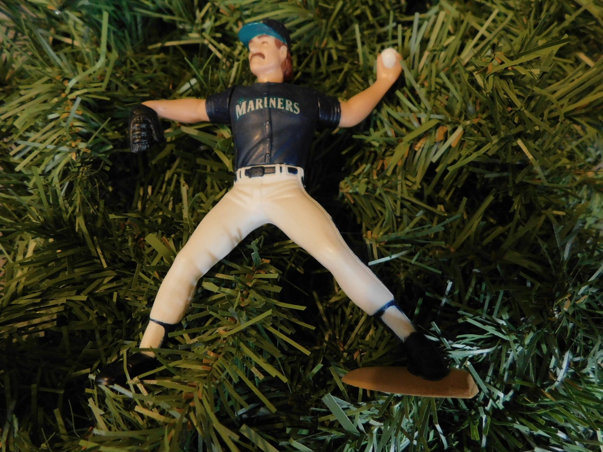 SEATTLE MARINERS Ornament Randy Johnson Christmas tree decoration MLB baseball Xmas figure unique gift idea Big Unit