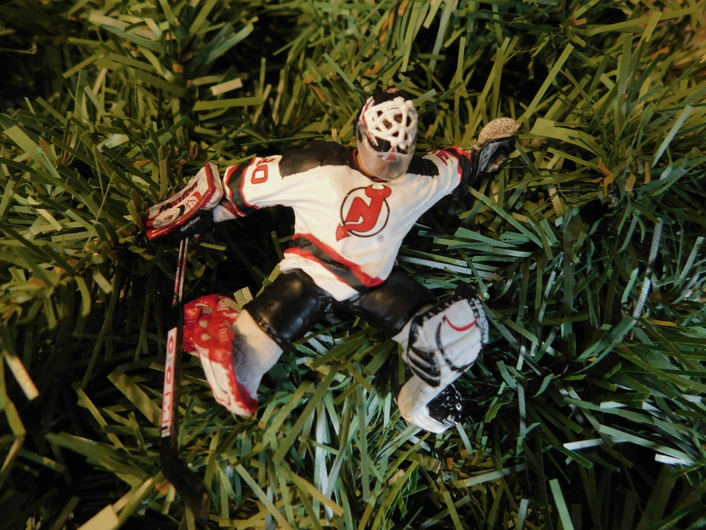 NEW JERSEY DEVILS Ornament Martin Brodeur Scott Stevens Stephane Richer Cory Schneider nhl hockey unique Christmas gift