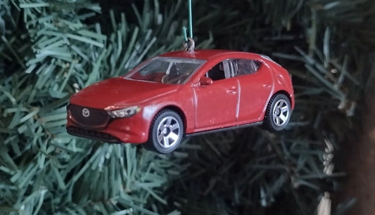 Mazda 3 2019 ornament Christmas tree decoration unique Xmas gift idea