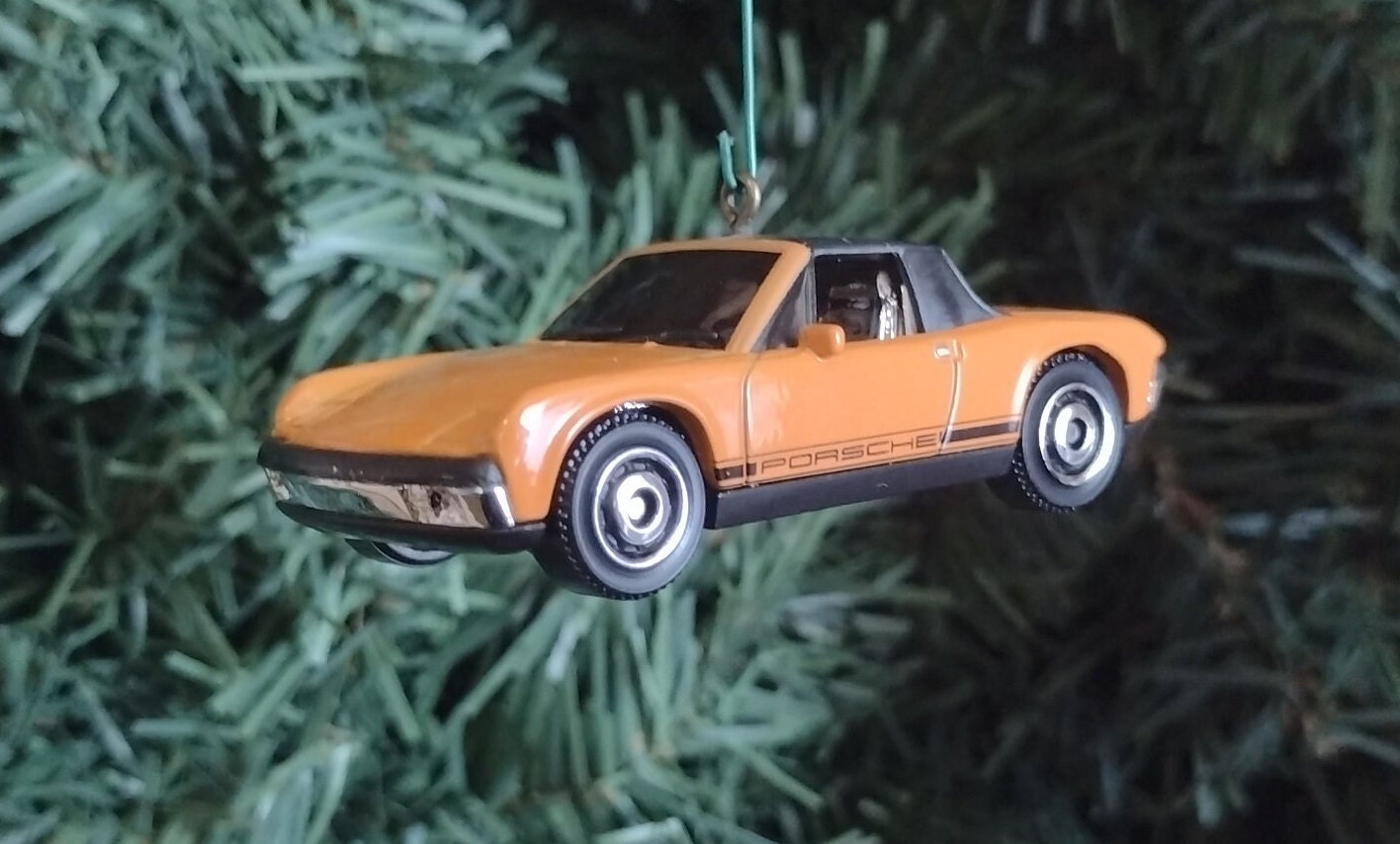 Porsche 914 1971 Ornament Christmas tree decoration unique Xmas gift idea