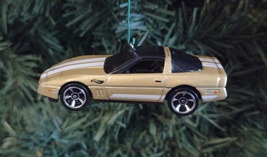 Chevy Corvette 1984 Ornament Christmas tree decoration Chevrolet C4 unique Xmas gift idea