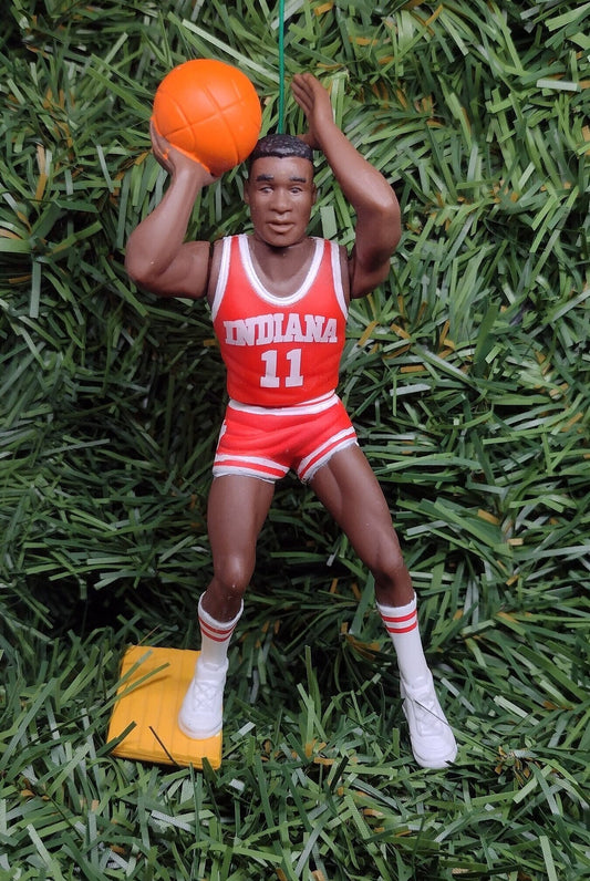 INDIANA HOOSIERS Isiah Thomas Christmas tree ornament xmas ncaa basketball figure unique gift idea