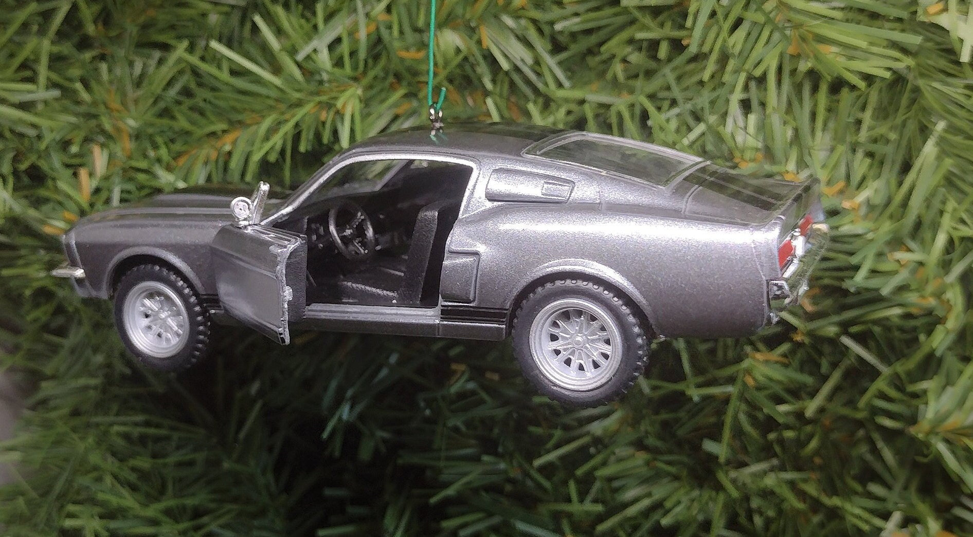 Ford Mustang Ornament Christmas Gift Idea 1967 Shelby GT 500 Fun Automotive Xmas tree Decoration 5 inches long