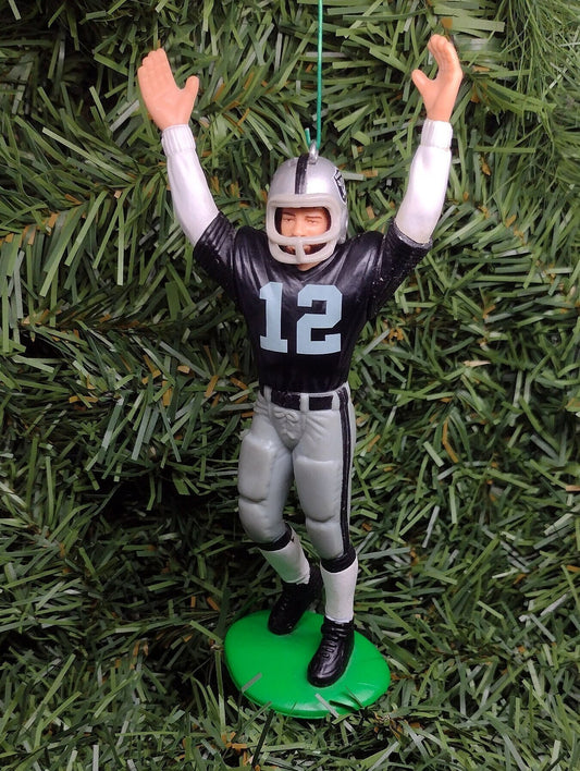 Ken Stabler OAKLAND/ Los Angeles RAIDERS Christmas tree ornament xmas NFL football figure unique gift idea