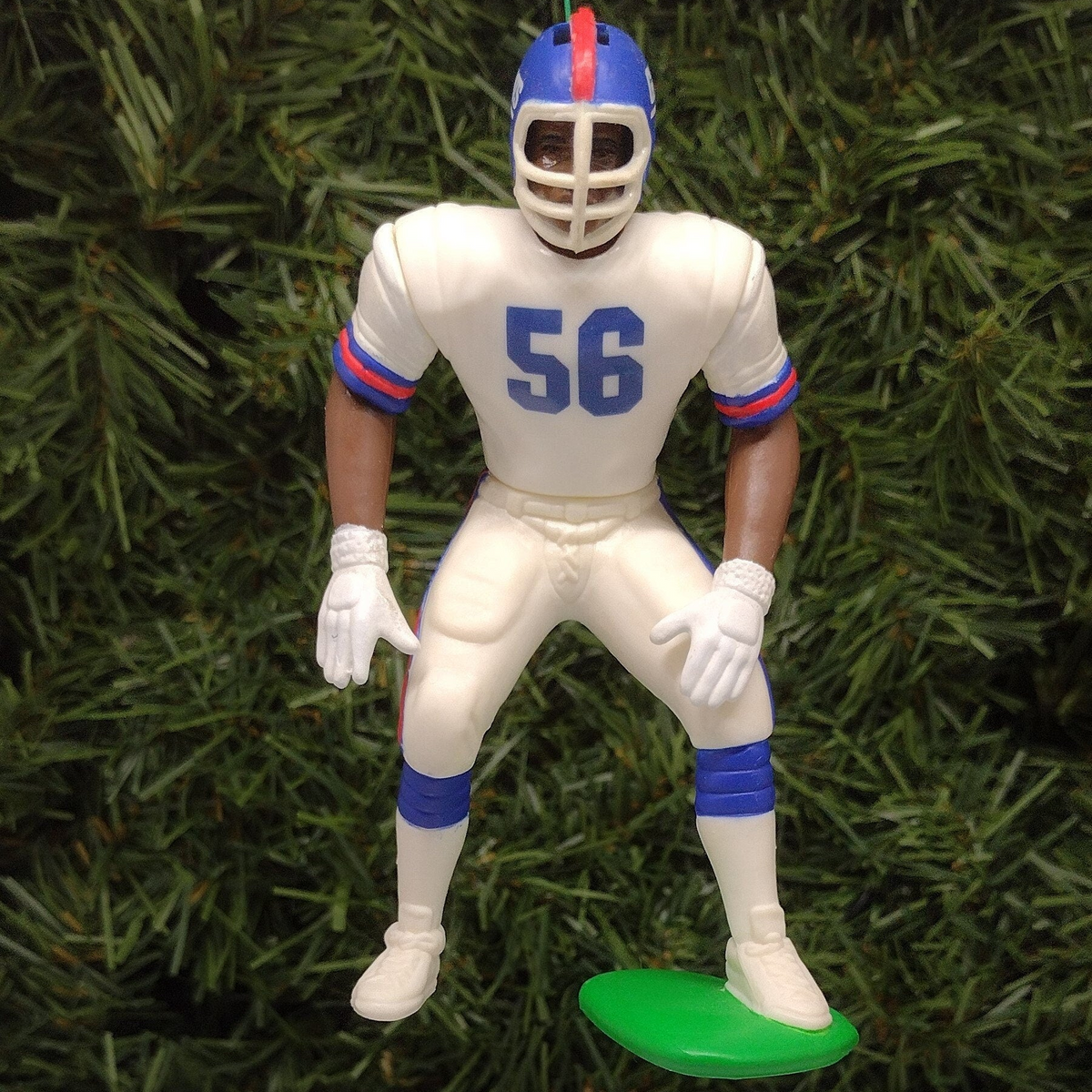 Lawrence Taylor NEW YORK GIANTS Ornament Christmas Gift NFL Football Figure Xmas Decoration