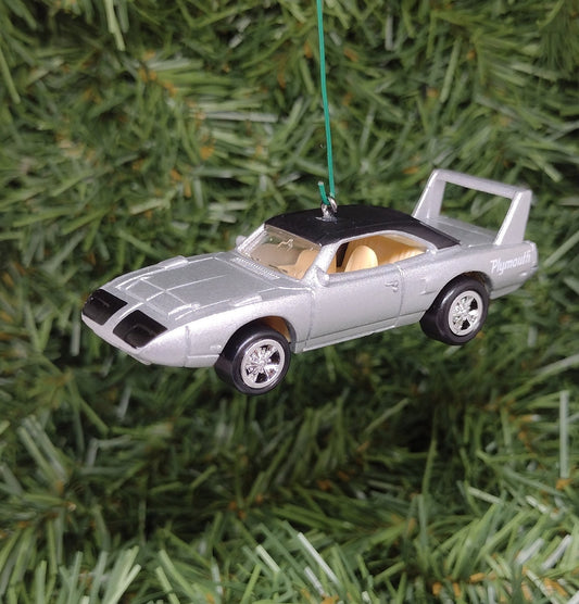 Plymouth Superbird Ornament 1970 Mopar Christmas tree decoration fun automotive gift for car enthusiast or man cave tree