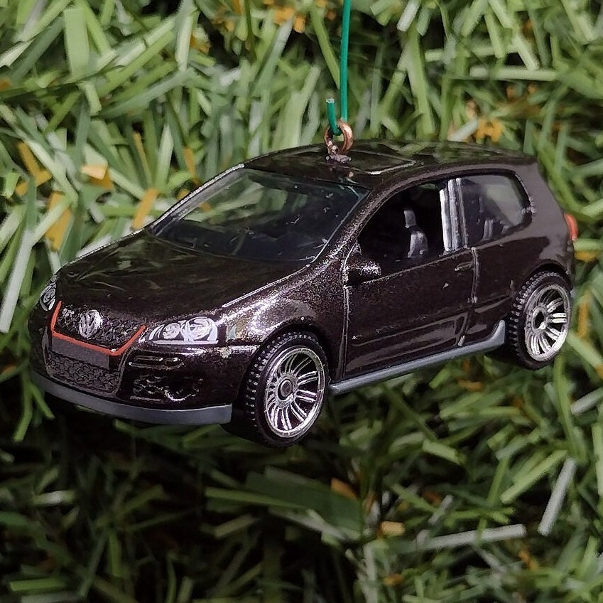 VW Golf GTI Ornament Christmas Gift Idea fun Volkswagen Unique Xmas Tree Decoration Licensed