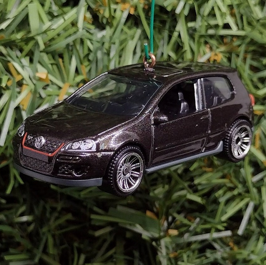 VW Golf GTI Ornament Christmas Gift Idea fun Volkswagen Unique Xmas Tree Decoration Licensed