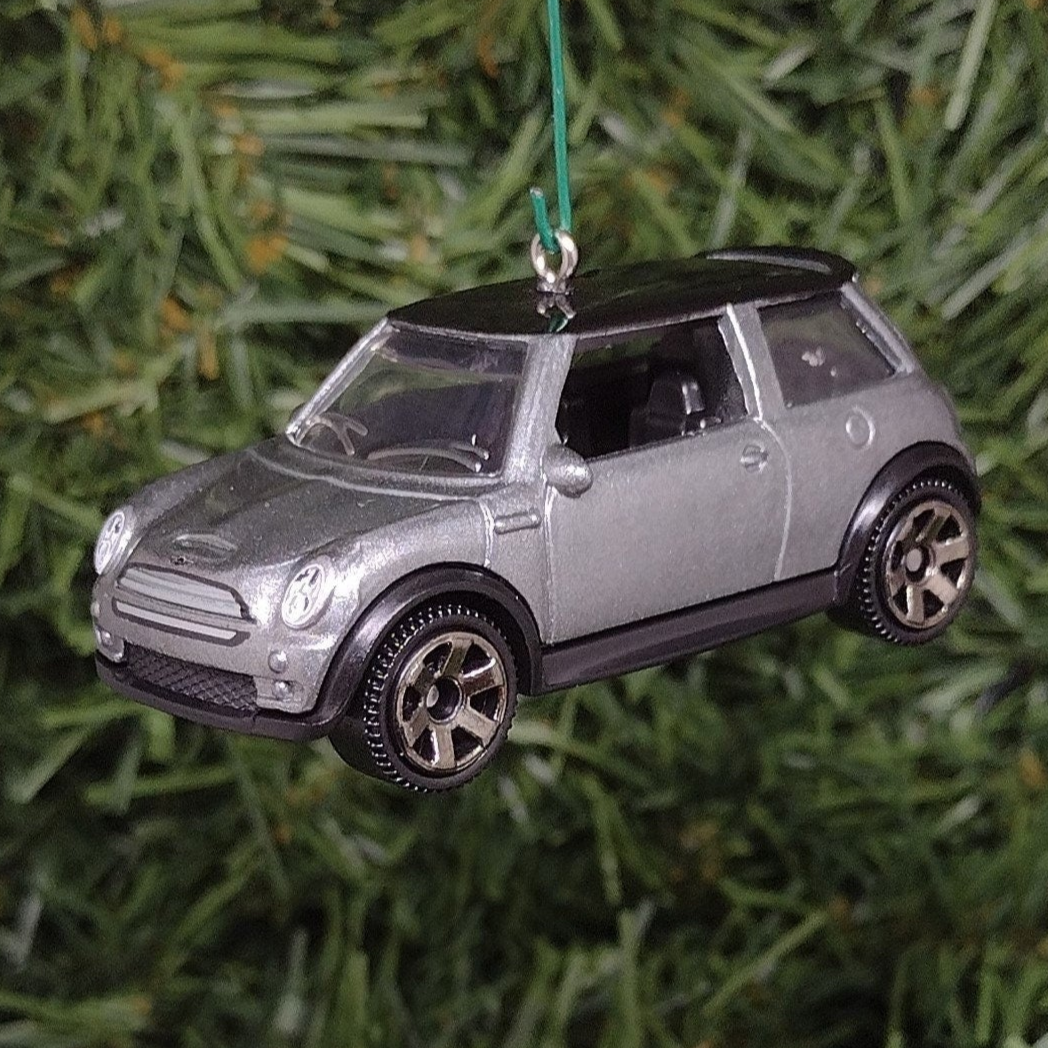 Mini Cooper S 2003 Christmas ornament unique xmas tree decoration fun gift idea