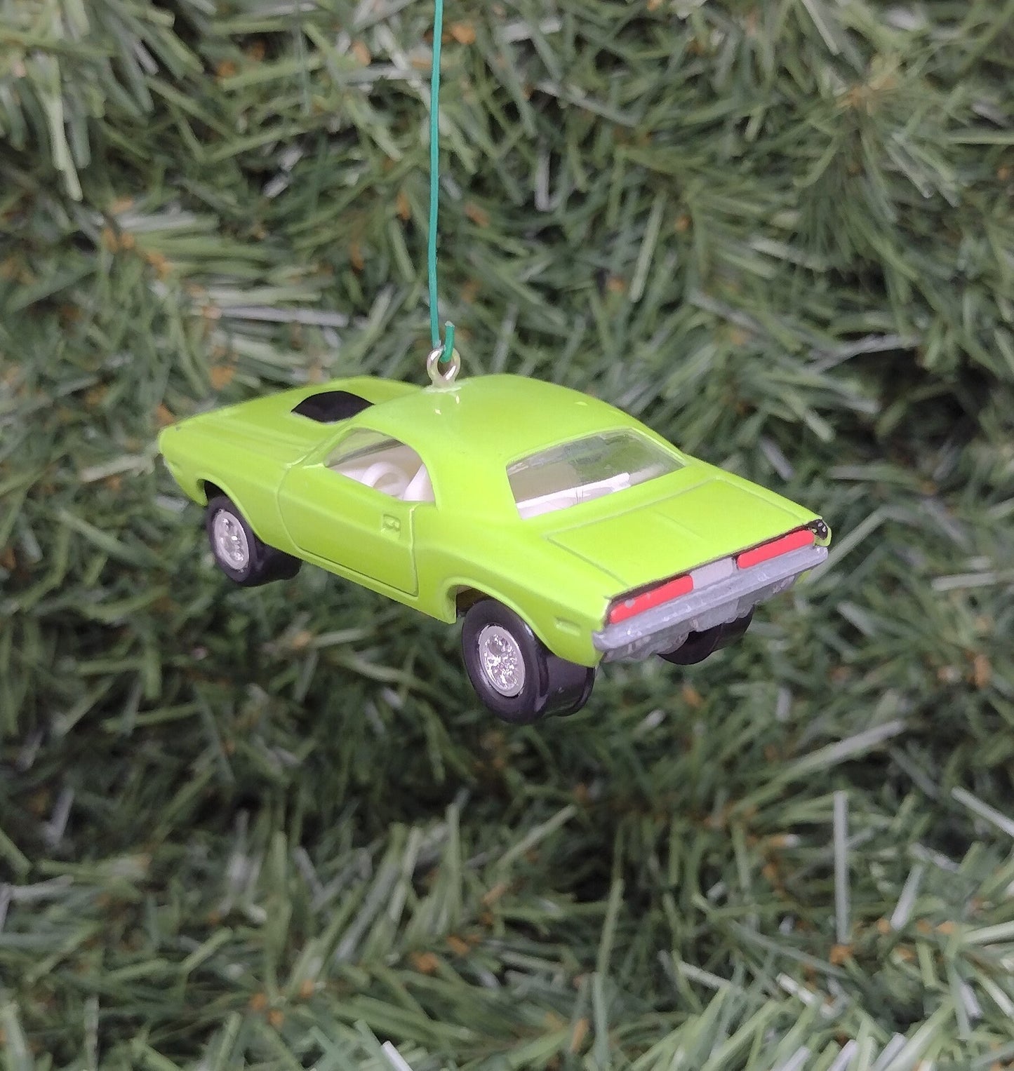 Dodge Challenger Ornament 1970 Mopar Christmas tree decoration fun automotive gift for car enthusiast or man cave tree