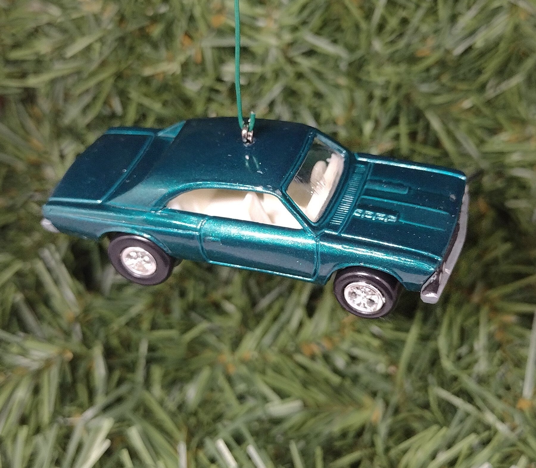 Chevy Malibu Ornament 1966 Chevrolet Christmas tree decoration fun automotive gift for car enthusiast or man cave tree