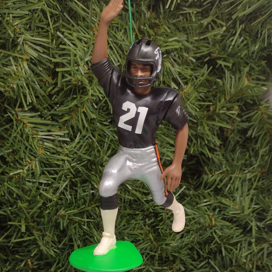 Deion Sanders ATLANTA FALCONS NFL Ornament Christmas Gift Football Figure