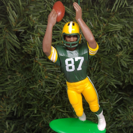 GREEN BAY PACKERS Ornaments Christmas Gift Robert Brooks-Dorsey Levens-Mark Chmura-Majkowski Nfl Football