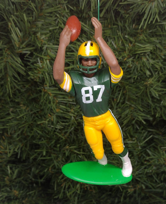 GREEN BAY PACKERS Ornaments Christmas tree decoration Robert Brooks-Dorsey Levens-Mark Chmura xmas nfl football unique gift idea