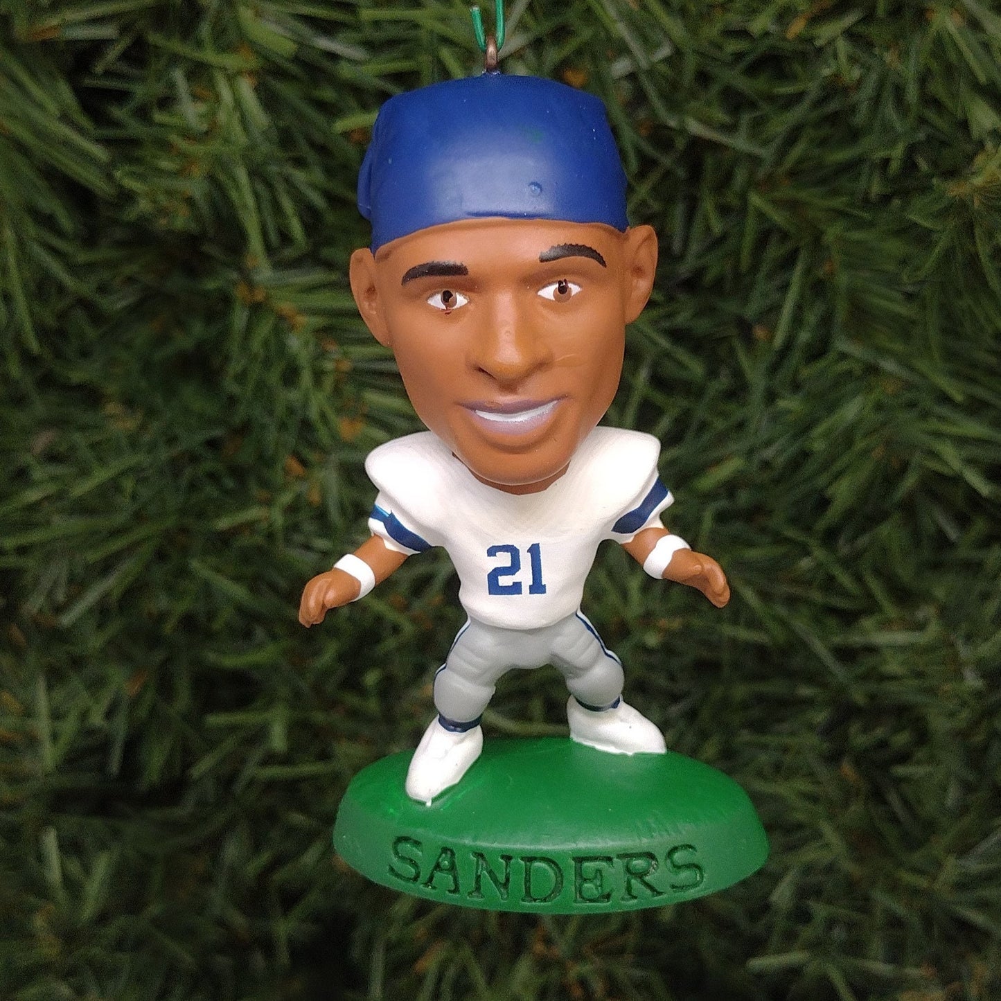 Deion Sanders DALLAS COWBOYS Christmas Tree Ornament NFL football Unique Gift Idea