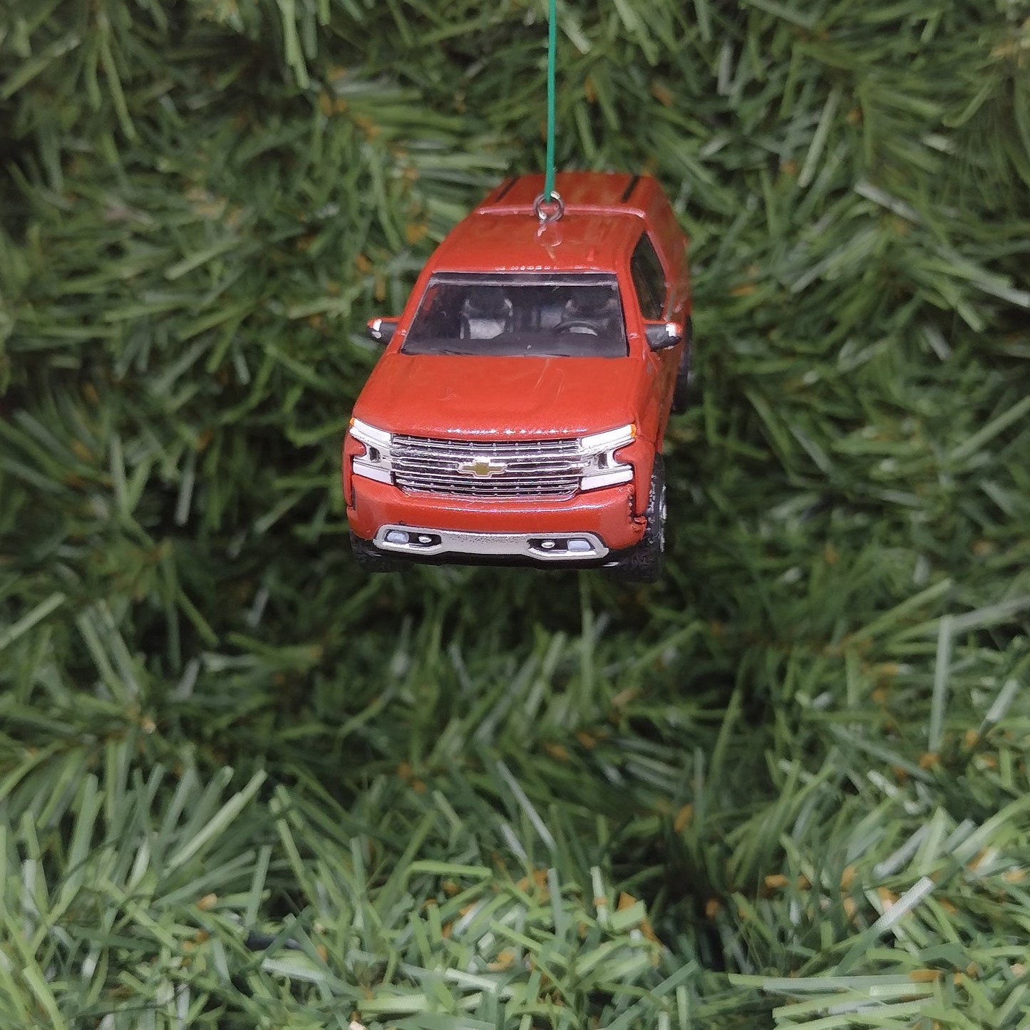 Chevy Silverado Ornament 2022-2024 Christmas tree decoration Chevrolet Pickup Truck 2023 Unique Xmas Tree Decoration G