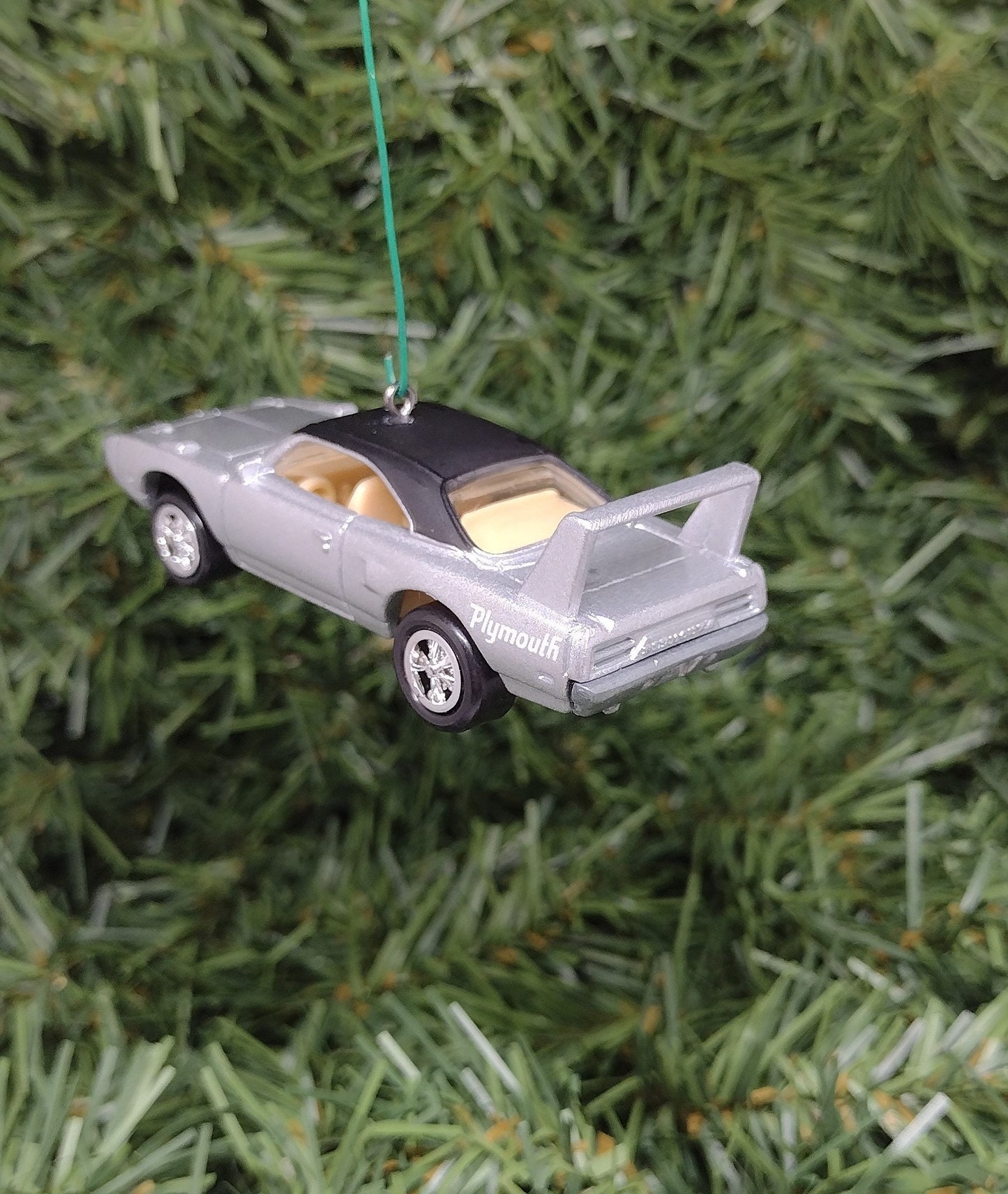 Plymouth Superbird Ornament 1970 Mopar Christmas tree decoration fun automotive gift for car enthusiast or man cave tree