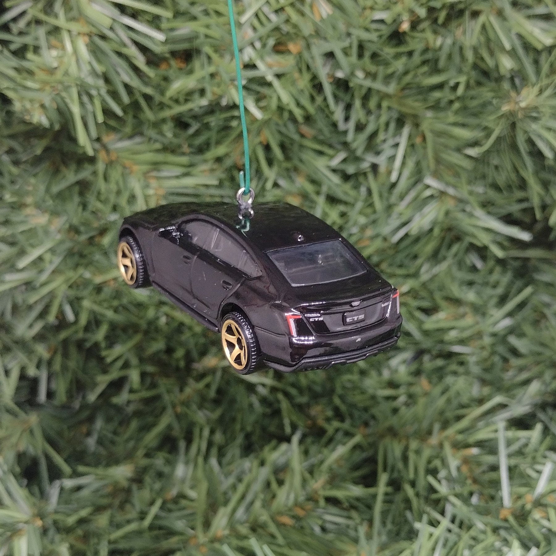 Cadillac CT5-V Ornament Christmas Tree Decoration fun gift idea for car enthusiast unique xmas present nicely detailed