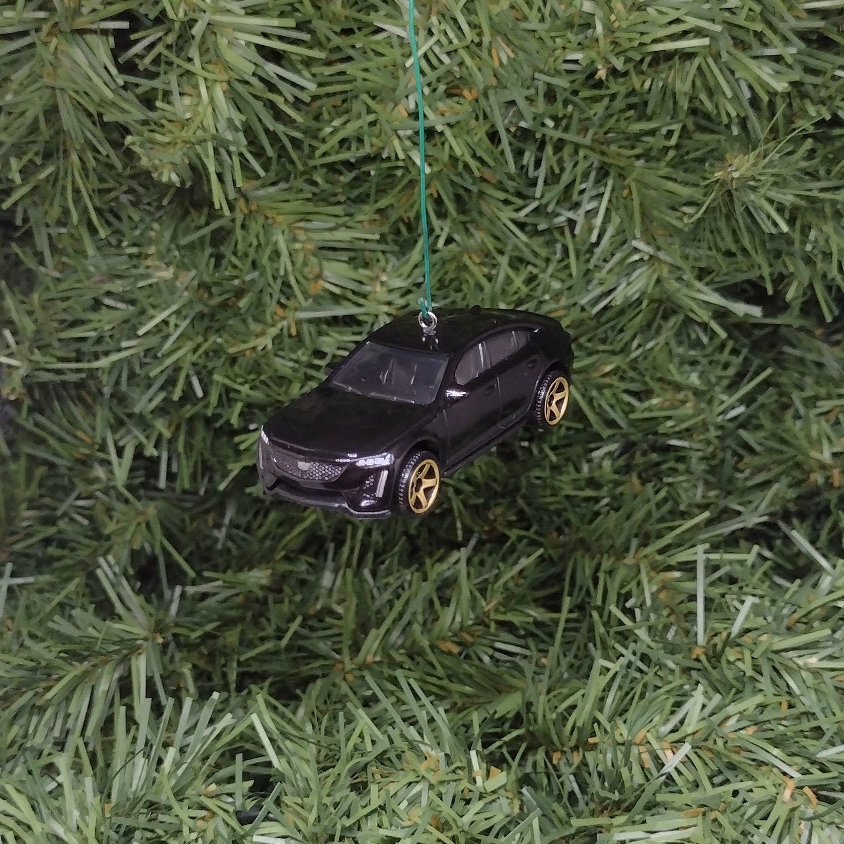 Cadillac CT5-V Ornament Christmas Tree Decoration fun gift idea for car enthusiast unique xmas present nicely detailed