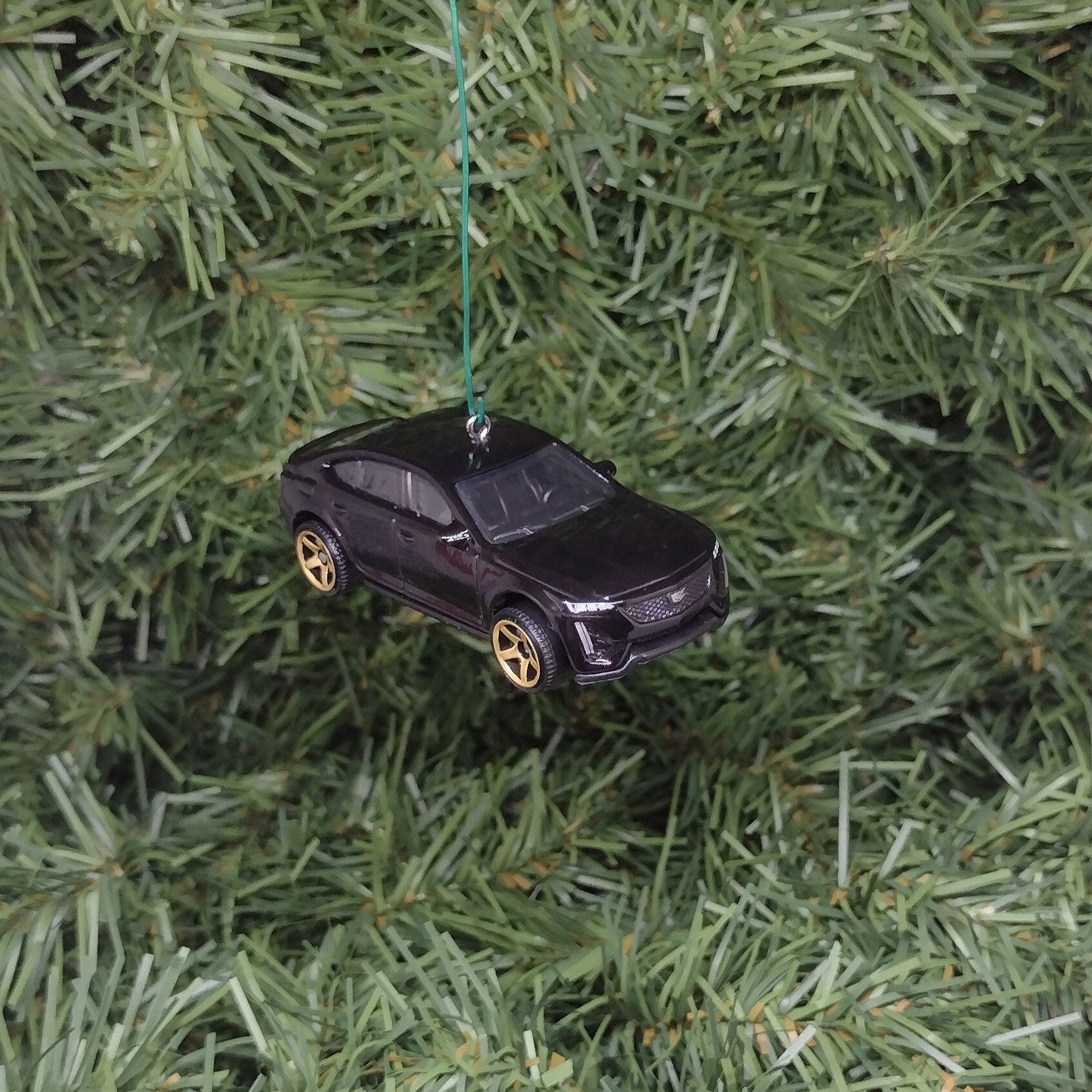 Cadillac CT5-V Ornament Christmas Tree Decoration fun gift idea for car enthusiast unique xmas present nicely detailed