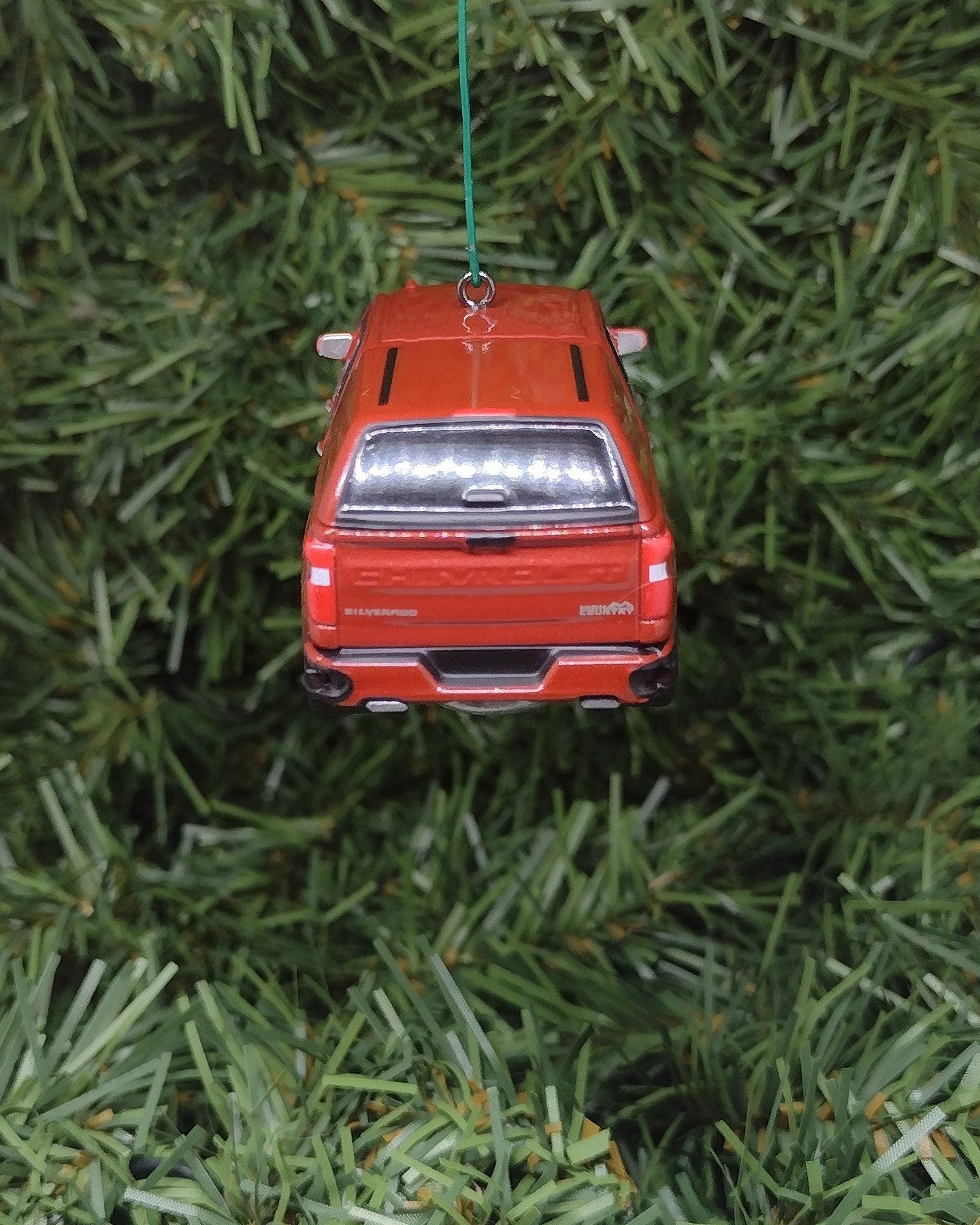 Chevy Silverado Ornament 2022-2024 Christmas tree decoration Chevrolet Pickup Truck 2023 Unique Xmas Tree Decoration G