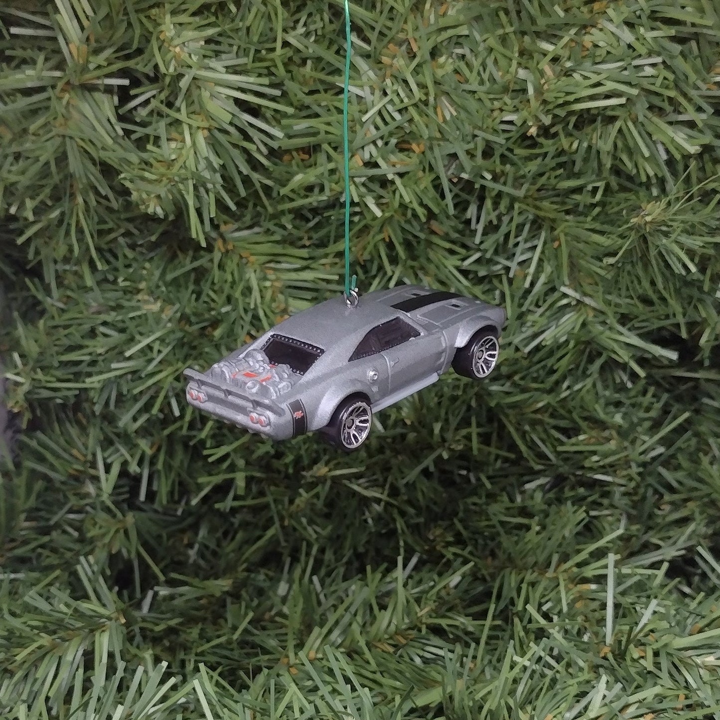 Fast & Furious Charger Ornament Dom's Ice Charger 1968 RT Christmas Gift Unique Car Xmas Tree Decoration