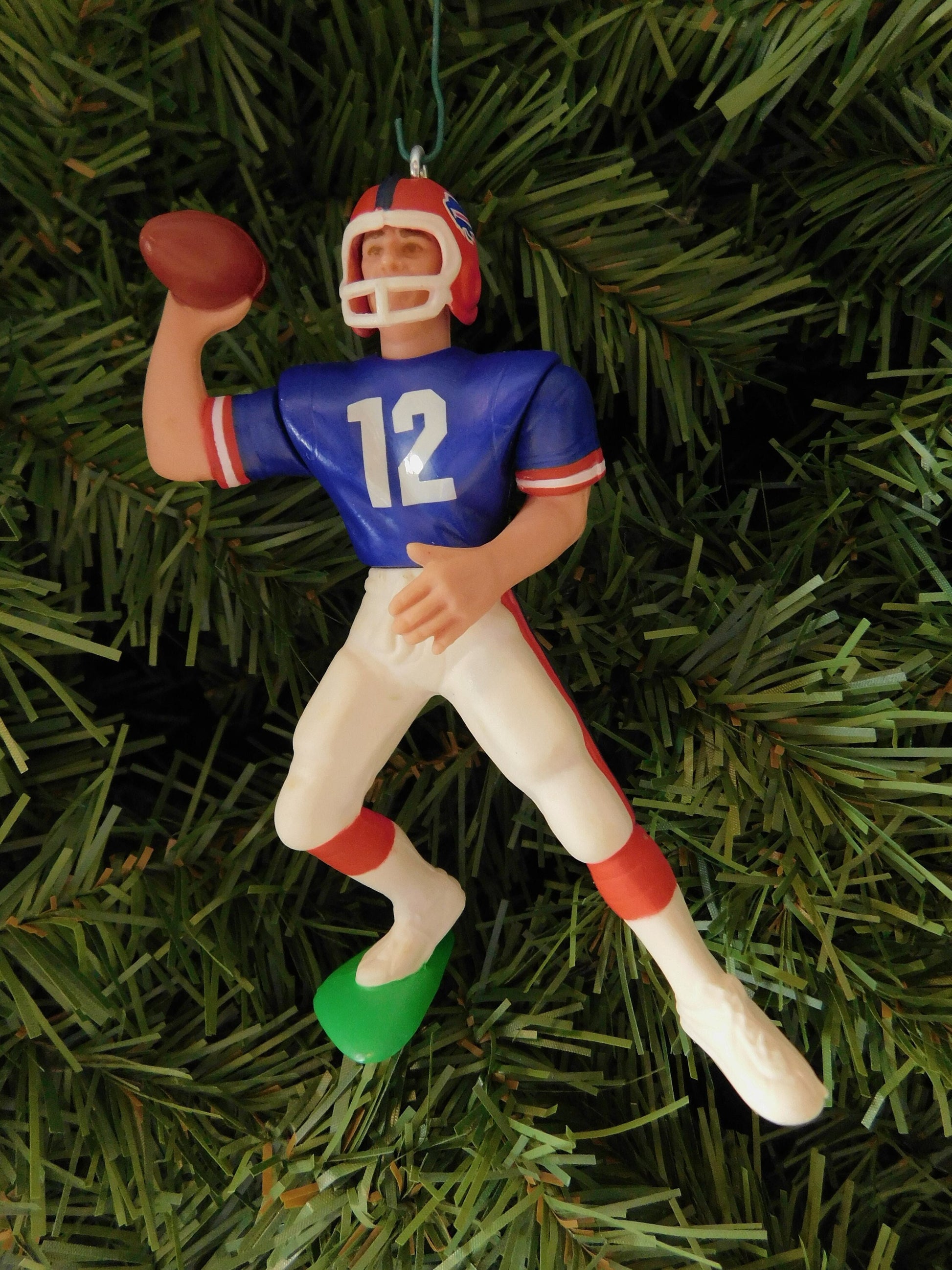 Jim Kelly BUFFALO BILLS Ornament Christmas Tree Decoration NFL football unique gift stocking stuffer