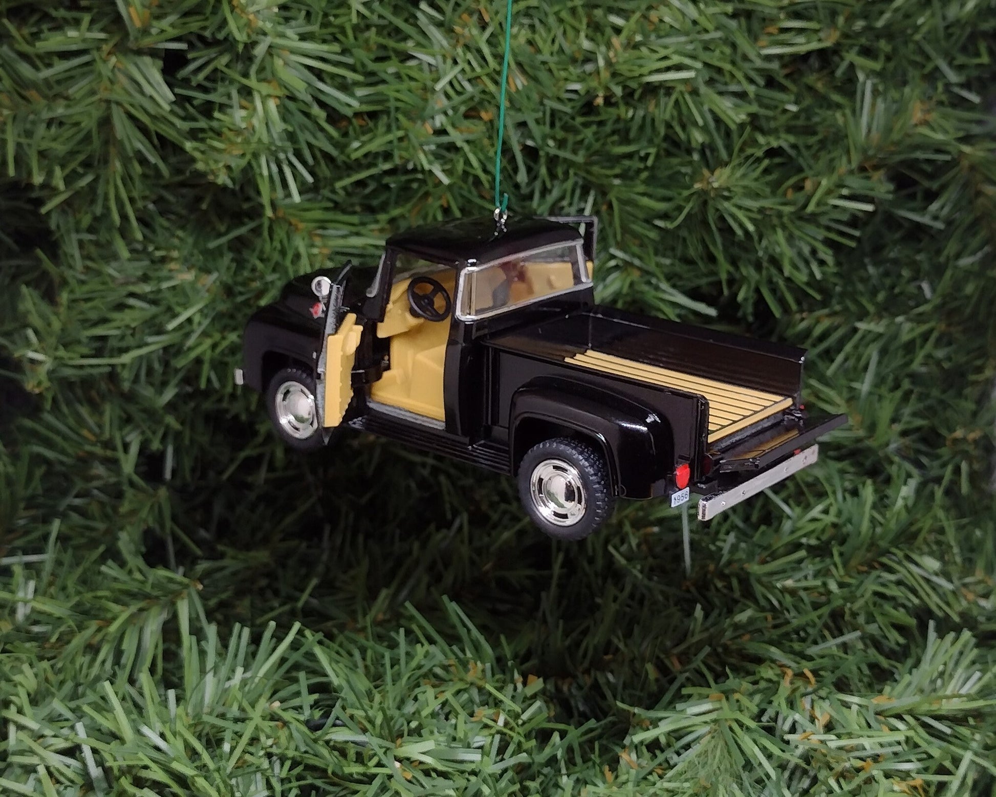 Ford F-100 Truck Ornament 1956 Christmas Tree Decoration Fun Automotive Xmas Gift Idea 5 inches long 1953 1954 1955 F100 pickup truck