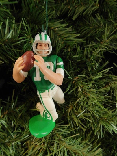 NEW YORK JETS Christmas ornament Joe Namath/Don Maynard/Freeman McNeil/Mickey Shuler/Al Toon nfl football xmas figure unique gift