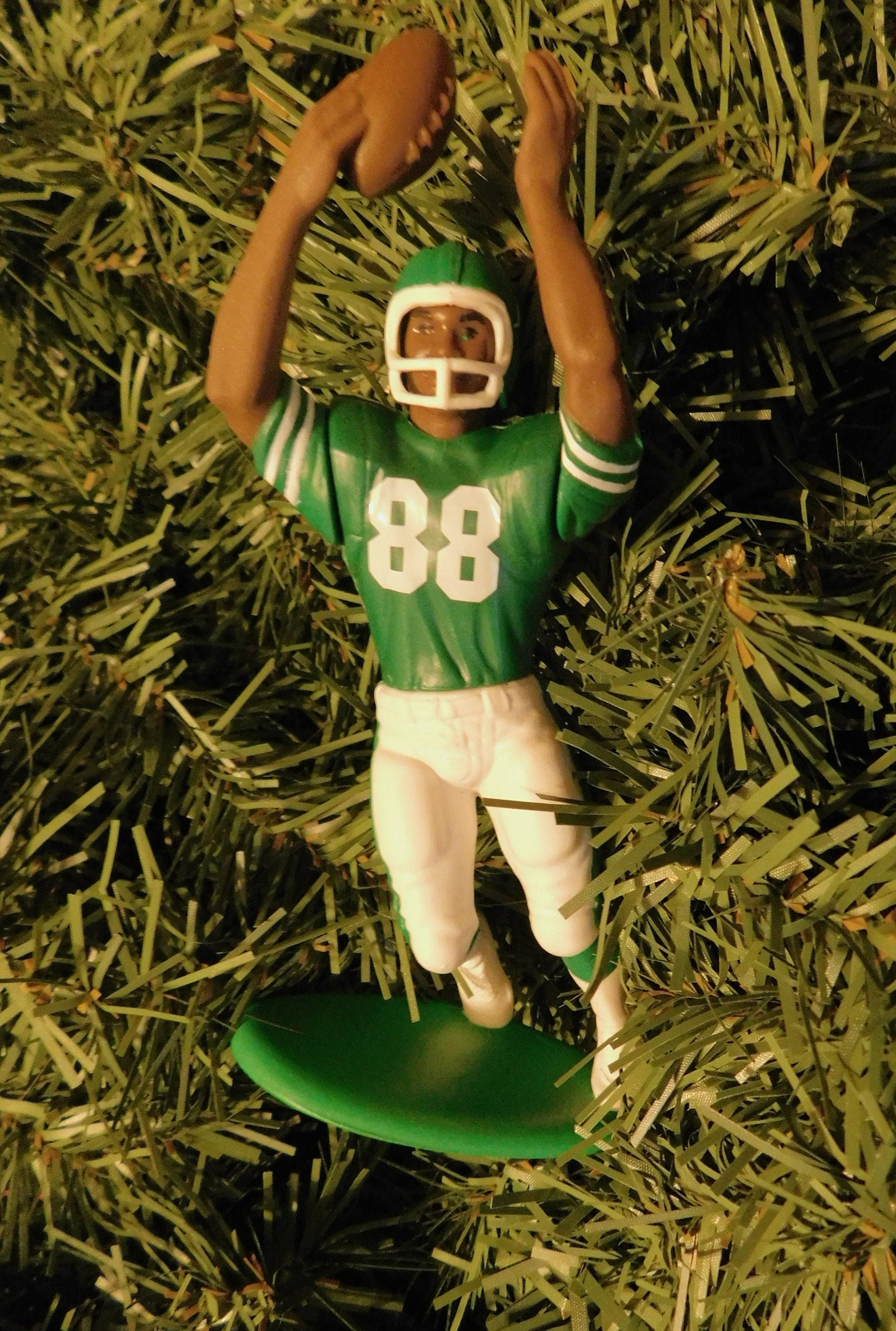 NEW YORK JETS Christmas ornament Joe Namath/Don Maynard/Freeman McNeil/Mickey Shuler/Al Toon nfl football xmas figure unique gift