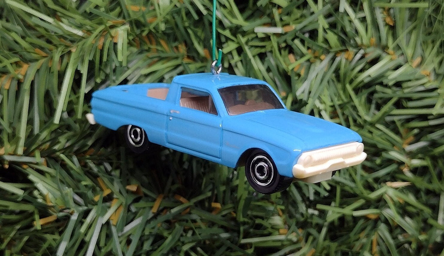 Ford Ranchero Ornament Christmas Gift 1961 Unique Car Pickup Xmas Tree Decoration