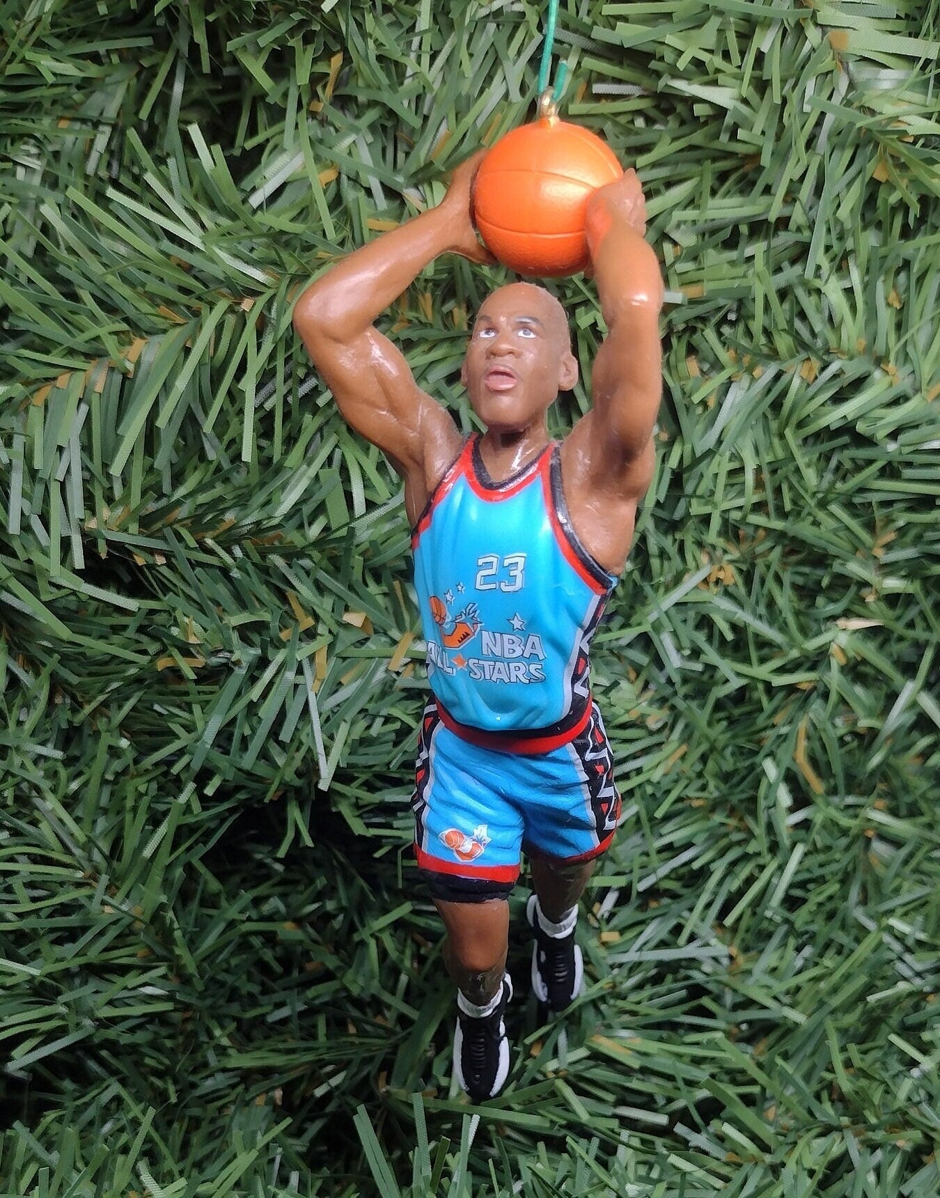 Michael Jordan CHICAGO BULLS Christmas tree ornament NBA basketball unique gift idea