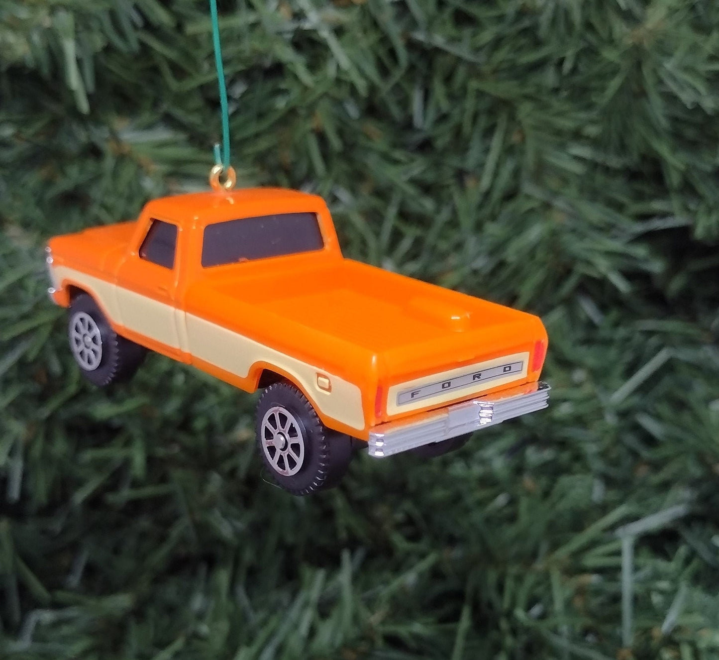 Ford F150 Ornament 1977 F-150 Pickup Truck Christmas tree decoration fun automotive gift for car enthusiast or man cave tree 3 inch