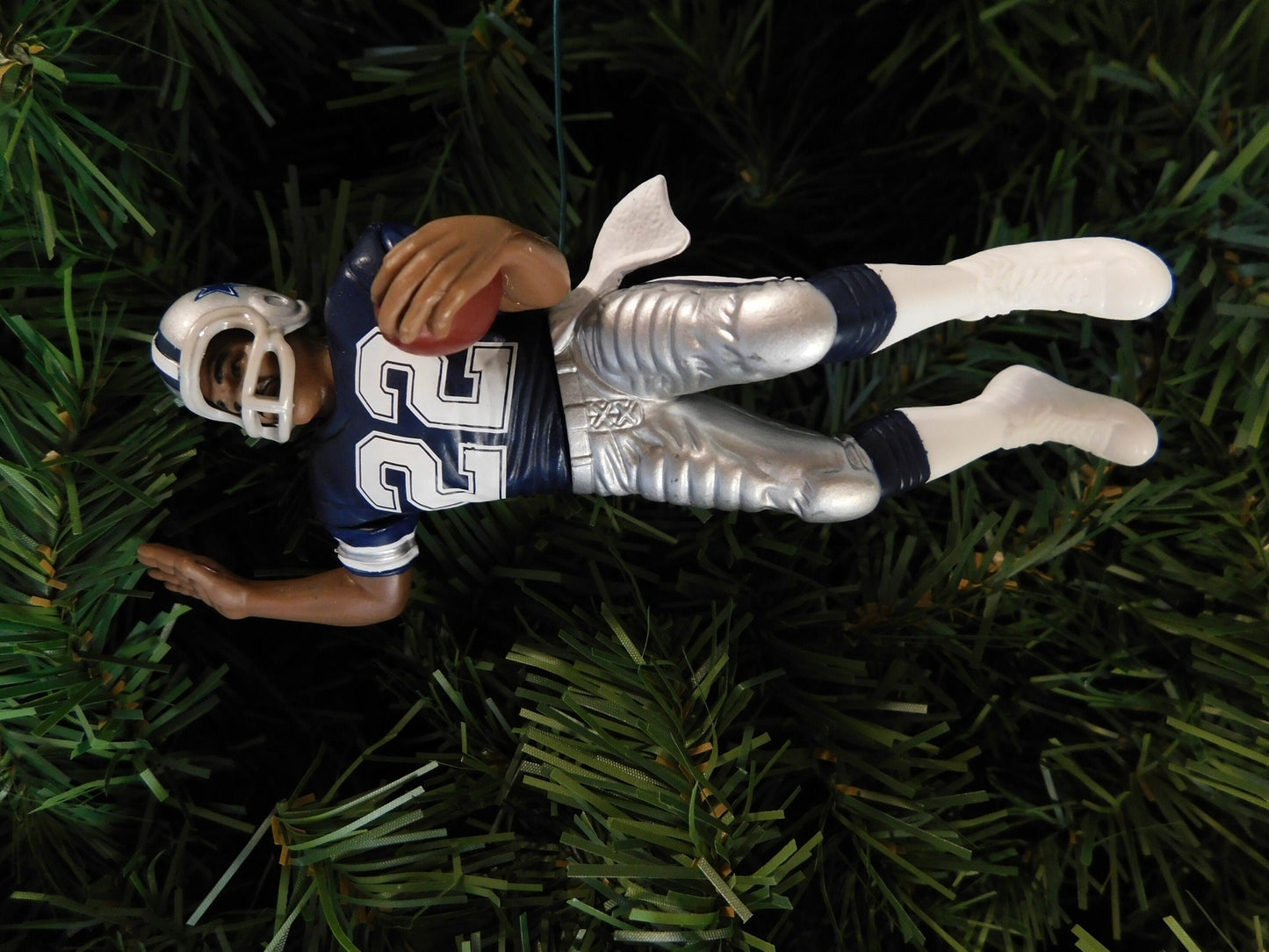 Emmitt Smith DALLAS COWBOYS Christmas tree ornament xmas NFL football figure unique gift idea