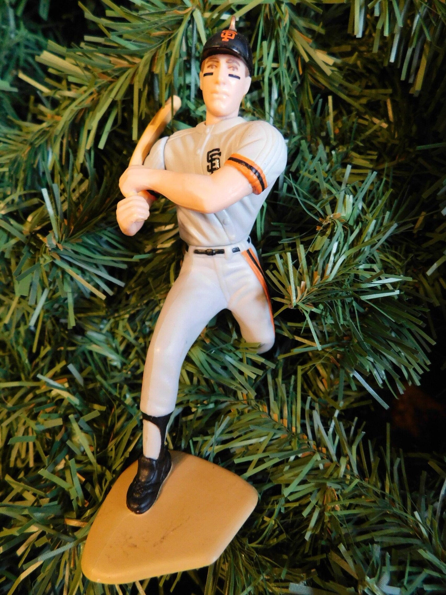 SAN FRANCISCO GIANTS Christmas tree ornaments Willie McCovey/Deion Sanders/Kevin Mitchell/Bobby Bonds/Will Clark baseball xmas unique gift