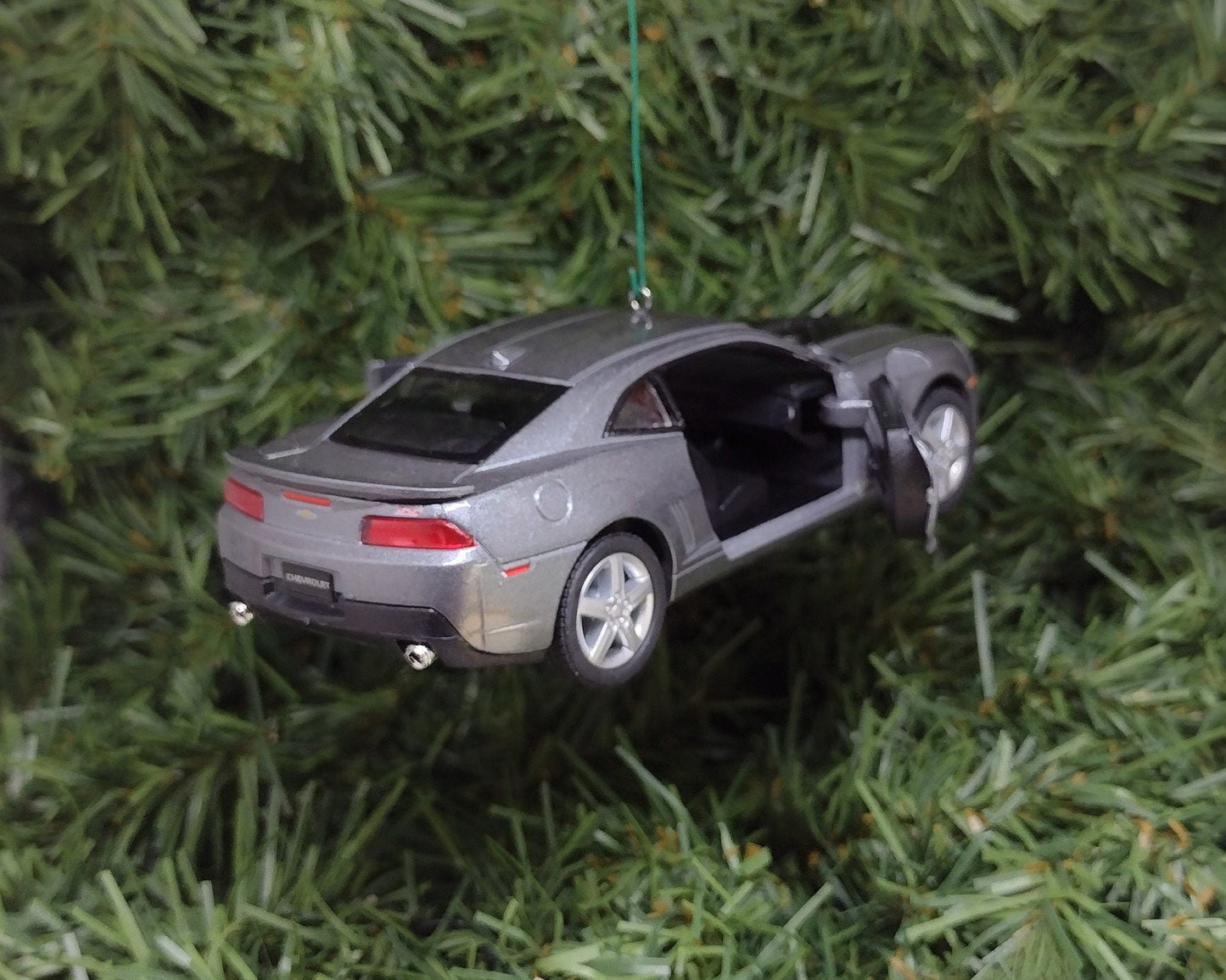 Chevy Camaro Ornament 2014 Christmas Tree Decoration Fun Automotive Xmas Gift Idea 5 inches long Chevrolet