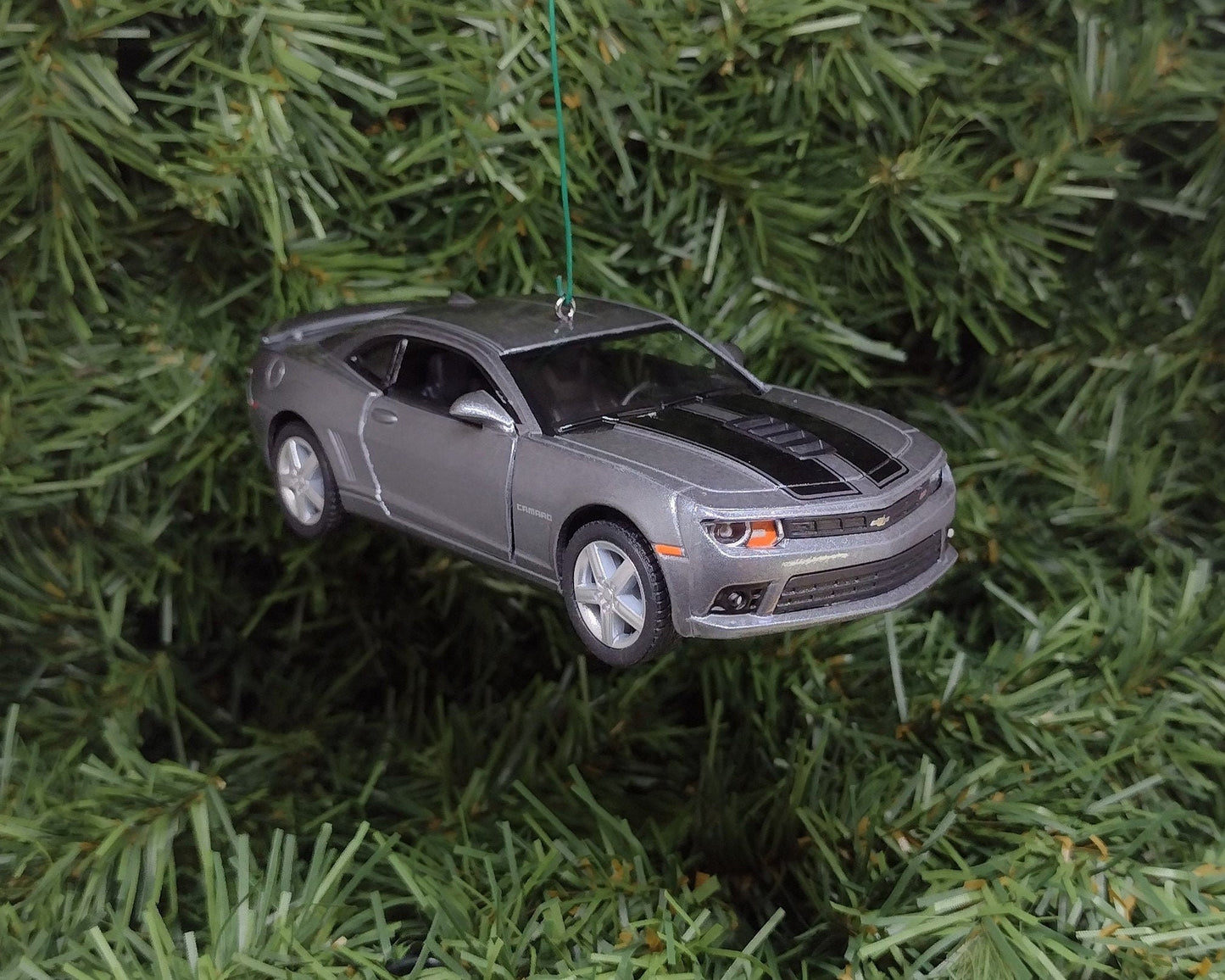 Chevy Camaro Ornament 2014 Christmas Tree Decoration Fun Automotive Xmas Gift Idea 5 inches long Chevrolet