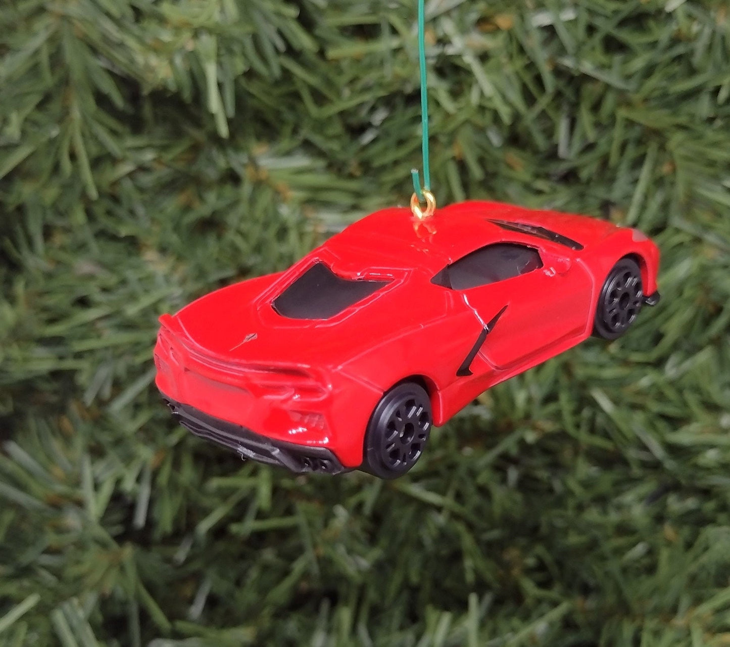 Chevy Corvette Ornament 2020 Stingray Christmas tree decoration for car enthusiast man cave tree Chevrolet