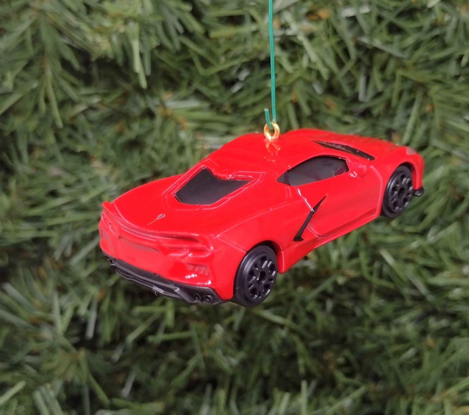 Chevy Corvette Ornament 2020 Stingray Christmas tree decoration for car enthusiast man cave tree Chevrolet